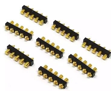 SMT 4 pinos Conector magnético POGO Pin