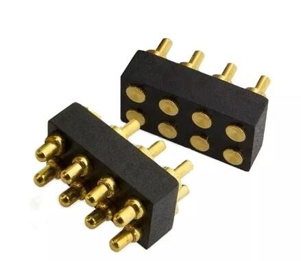 5p 12p Proba de Primavera Pogo Pin On Connector Pogo Pin 15mm de latão placado em ouro