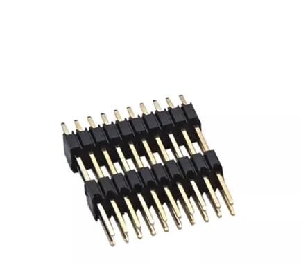 1.27mm Pitch 8 Pin POGO Pin Connector Spring Loaded Header Socket PCB de linha única