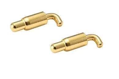 Retardante de Chama Coaxial Pogo Pin de Alta Corrente para Conector de Ângulo 12V