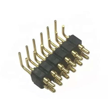 Sondes de Primavera de Latão Pogo Pins de Ângulo Direito Conector magnético 1 a 4 pin