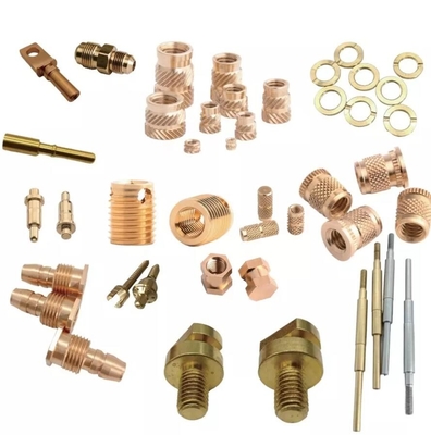 40CrMo Cooper Turning CNC Precision Parts C360 Custom Brass Cnc Machining de aço inoxidável