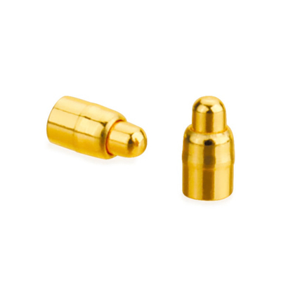 Conector magnético DIP prateado, com pin POGO 2A