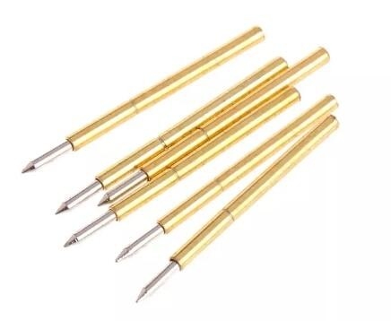 15A 4mm Proba de Brass POGO Pin Dip Placado em Ouro Alta Corrente