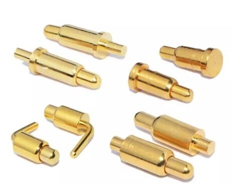 2.54mm Brass Right Angle POGO Pin 1 x 4 Pin Pogo Conector TS16949