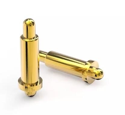 Contato de latão de alta precisão 4 mm Pogo Pins de lado duplo