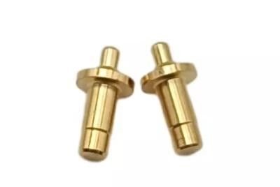 2P 3P 4P SMD impermeável magnético de cobre revestido de ouro 6 pin Pogo conector