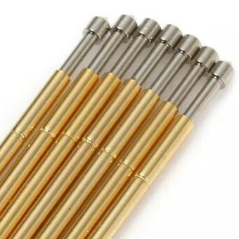 1A DIP T Probe POGO Pin Revestido em Ouro Pin de Teste de PCB 1.05mm