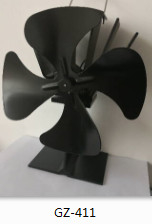 OEM ODM Ventilador de fogão com energia térmica 0.01mm Alu ABS Aplicação doméstica