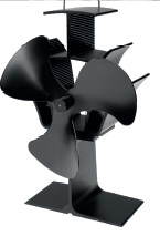 OEM ODM Ventilador de fogão com energia térmica 0.01mm Alu ABS Aplicação doméstica