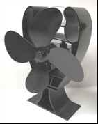 OEM ODM Ventilador de fogão com energia térmica 0.01mm Alu ABS Aplicação doméstica